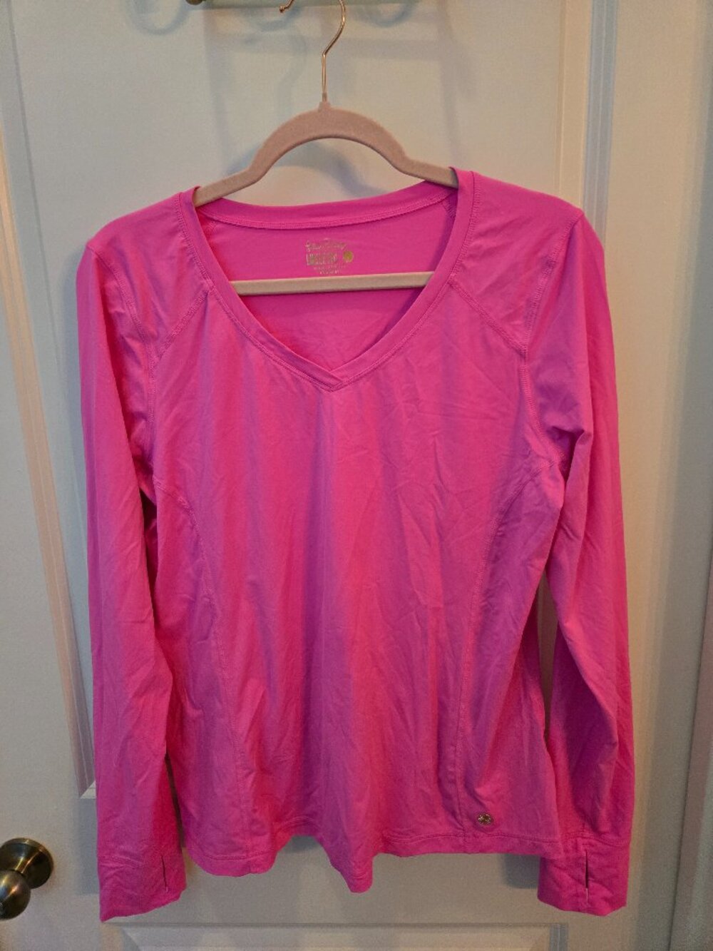 Lilly pulitzer size large pink athletic shirt